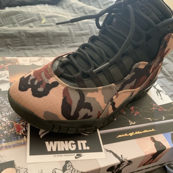camo 10s jordans